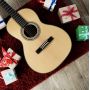 Custom O28VS Shape Acoustic Electric Guitar with Herringbone Binding, Grand Guitar