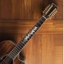 Custom 12 Strings Solid Cocobolo Back Side Cutaway Acoustic Guitar Dreadnought Guitar