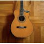 Custom OM-45 Body 12 Fret All Solid Wood Slot Headstock Cutaway Acoustic Electric Guitar 