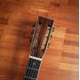 Custom OM-45 Body 12 Fret All Solid Wood Slot Headstock Cutaway Acoustic Electric Guitar 