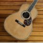 Custom 39 Inch Solid Cedar Back Side OOO Body Folk Acoustic Electric Guitar