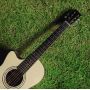 Custom Fingerstyle Parlor Guitar Left-Handed Acoustic Guitar Designed for Lefty Players