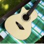 Custom Fingerstyle Parlor Guitar Left-Handed Acoustic Guitar Designed for Lefty Players