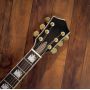 Custom Flamed Maple 43 Inch Cutaway Jumbo Body Left-Handed Acoustic Guitar