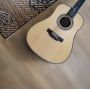 Custom 12 Strings Dreadnought Acoustic Guitar, Solid Rosewood Back Side, 43mm Nut Width