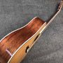 Custom Gibson Style J-45AA Solid Honduran Wood Back Side Acoustic Guitar, with Customized Abalone Logo