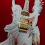 Custom Grand Hand-carved Irregular Body Electric Guitar in White
