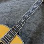 Custom Martin D-45 Copy, Sitka Spruce Top Solid Brazilian Rosewood Back Side Acoustic Guitar in Yellowish Color