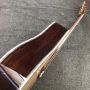 Custom Solid Sitka Spruce Top Acoustic Guitar 41 Inch Dreadnought Body with Customized Logo