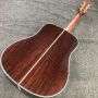 Custom Solid Sitka Spruce Top Acoustic Guitar 41 Inch Dreadnought Body with Customized Logo