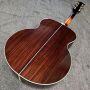 Custom GB Style SJ200 Double Pickguard Solid Roswood Back Side Bob Dylan Limited Acoustic Guitar