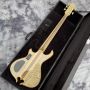 Custom ALEMBIC Style The Balance K Heart Omega LSB Series2 5 Strings Electric Bass in Purple