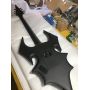 Custom Standard Bat 6 Strings Irregular Body Shape Electric Guitar with Black Hardware