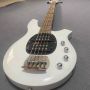 Custom MusicMan Style 5 Strings Electric Bass Guitar in White, in Stock, Accept Electric Guitar OEM