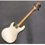 Custom MusicMan Style 4 Strings Electric Bass Guitar in White, in Stock, Accept Electric Guitar OEM