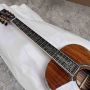 Custom OOO Shape 39 Inch All KOA Wood Real Abalone Acoustic Guitar