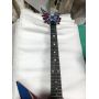Custom WashBurn Type 6 Strings Left Handed Lefty Electric Guitar in Red Transparent Color