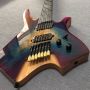 Custom Headless Strandberg Style Fan-Shaped 7 Strings Electric Guitar