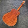 Custom OOO, OO, O, OM Dreadnought Style Deluxe Solid Koa Wood Acoustic Guitar, Handmade Solid Wood Guitar