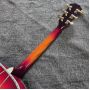 Custom SJ200 Style Acoustic Guitar in Sunburst, SOLID MAPLE BACK SIDE VERSION