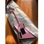 Custom Irregular Body Hamer Style Electric Guitar in Pink Color, Accept Guitar OEM