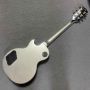 Custom Gibson Style Les Paul Metal Silver Electric Guitar