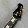 Custom Gibson Firebird Style Electric Guitar in Black