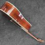 Custom 6 Strings Solid KOA Back Side Abalone Binding Acoustic Guitar with Customized Logo in Abalone