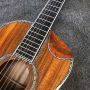 Custom O-28AA Folk Acoustic Guitar, SOLID KOA Back Side, with 633mm Scale Length