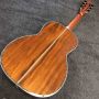 Custom O-28AA Folk Acoustic Guitar, SOLID KOA Back Side, with 633mm Scale Length