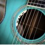 Custom O-28S Folk Acoustic Guitar, SOLID Rosewood Back Side, with 633mm Scale Length Silver Vintage Open Headstock Tuner