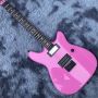 Custom Iban Pink Special-Shaped Electric Guitar Popular High-End Customization