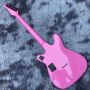 Custom Iban Pink Special-Shaped Electric Guitar Popular High-End Customization