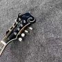 IN STOCK: Custom Hand Carved F Quint Style Mandolin, Solid Top, Solid Birds Eye Maple Back Side, Accept Mandolin Banjo OEM