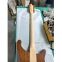 Custom 4 Strings Neck Through Body Rickenback Style Electric Guitar Bass without Hardware Rosewood Fingerboard Herringbone Binding 