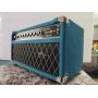 Custom Handwired Overdrive Special Reverb Valve Guitar Amplifier Head ODS50R by Grand, JJ Tubes, Suede Blue, Grand Amp Series Dumble Style Clone