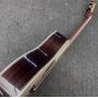Custom Martin Style O 0 Body Solid Rosewood Back Side Folk Acoustic Guitar with Spruce Top, Accept Guitar OEM