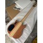 Custom Alembic Stanley Clarke Style 5 Strings Tree Burl Top Electric Bass Neck Thru Body Gold Part