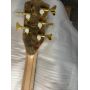 Custom Alembic Stanley Clarke Style 5 Strings Tree Burl Top Electric Bass Neck Thru Body Gold Part