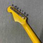 Custom Fender Leopard Jaguar Style Electric Guitar in Sunburst, IN STOCK