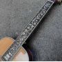 Custom Martin O Style 38 Inch Solid KOA Back Side Acoustic Guitar, Solid Spruce Top, Accept Guitar OEM