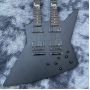 Custom Guitar Order, James Hetfield’s ESP MX250 Double Neck 6+6 Strings Electric Guitar in Matte Finishing 