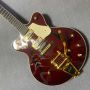 Custom Gretsch Style Chet Atkins Country Gentleman Jazz Hollow Body Electric Guitar with Bigsby
