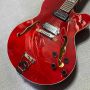Custom Flamed Maple Top Gibson Style D'Angelico Excel 59 Hollow Body Electric Guitar