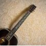 Custom 41 Inch D Body Dreadnought Wide Neck Acoustic Guitar with Solid Cocobolo Back Sides
