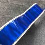 Custom 40 Inch Blue Solid Spruce OM Type Acoustic Guitar Maple Body Abalone Ebony Wood Pickguard