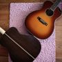 Custom Cherryburst Color Deep Body OM Style AAAAA Solid Indian Rosewood Back and Sides Acoustic Guitar with Armrest