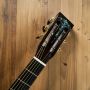 Custom O Style Parlor All Solid Wood Acoustic Guitar with 12 Frets Dovetail Joint Fishbone Binding Slotted Headstock