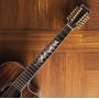 Custom Handbuild 12 Strings 41 Inch Dreadnought Solid Cocobolo Back Side Deluxe Acoustic Guitar