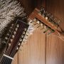 Custom Handbuild 12 Strings 41 Inch Dreadnought Solid Cocobolo Back Side Deluxe Acoustic Guitar